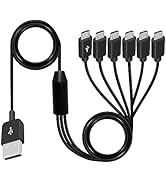 Poyiccot Micro USB Splitter Cable, Multi Micro USB Charging Cable, 6 in 1 Micro USB Charger Cable...