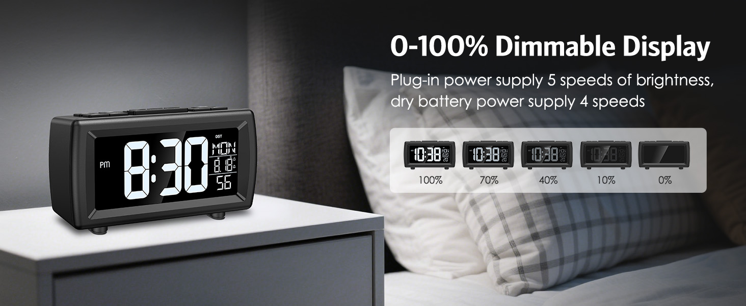 Digital Alarm Clock Radio