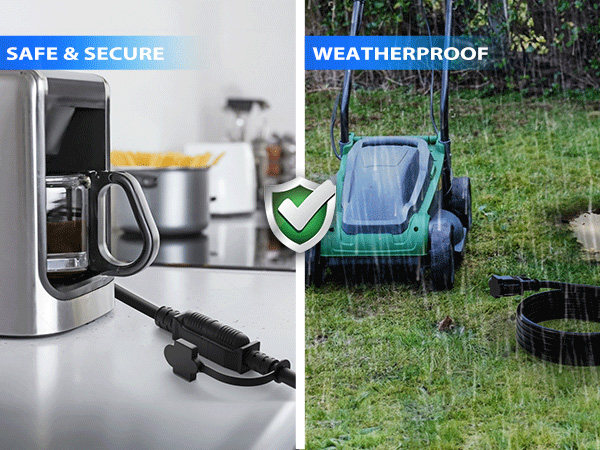 1 to 4 splitter Extention cord