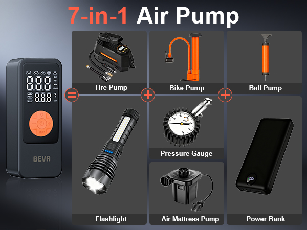 portable tire inflator for car