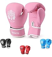 Redipo Kids Boxing Gloves, Sponge Foam Training Sparring Gloves Thai Kick Boxing for Kid and Yout...