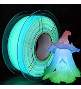3D Printer Filament, Glow in The Dark Filament Multicolor, Pla Filament 1.75 mm Green, Blue, Red,...