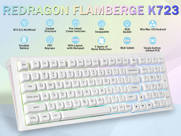 wireless gaming keyboard