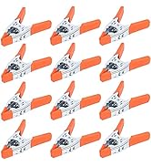 HORUSDY 12-Piece 6" inch Spring Clamp, Heavy Duty Spring Metal Spring Clamps, 2.5"-inch Jaw opening