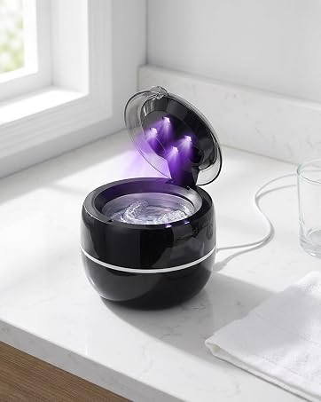 Ultra Sonic Retainer Cleaner with U/V Lights
