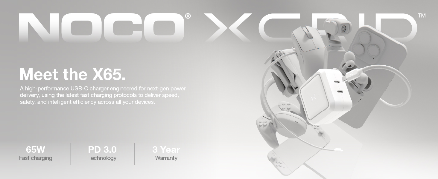 65W dual-port GaN charger for next-gen power delivery using the latest charging protocols