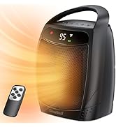 GiveBest Space Heater, 1500W Electric Portable Heaters for Indoor Use, Remote, 4 Mode, Timer, ECO...