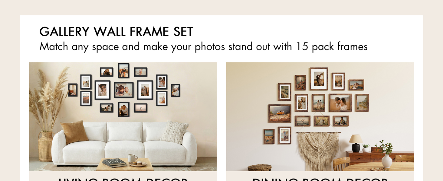 15 Pack Picture Frame
