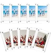 Acrylic Fridge Magnetic Frame, 10 Packs Double Sided Refrigerator Magnet Picture Frame, Polaroid ...