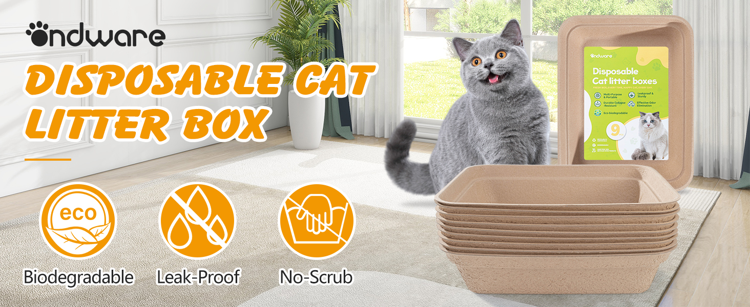 Disposable Cat Litter Box