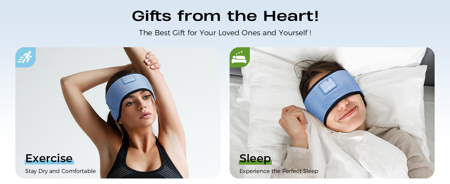 Bamboo Headband Headphones