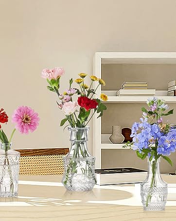 glass bud vasesglass bud vases