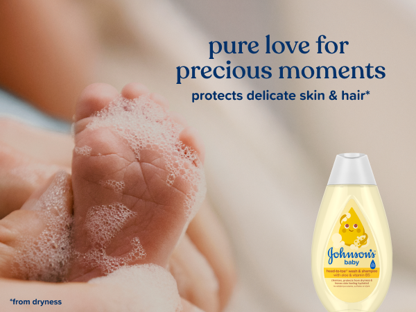 Pure Love for Precious Moments Johnsons Baby Wash and Shampoo