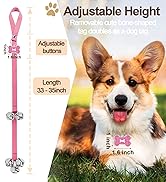 KEXIAVA 2 Pack Dog Door Bells Dog Doorbell to go Outside Puppy Train Bell for Dogs to Ring to go ...