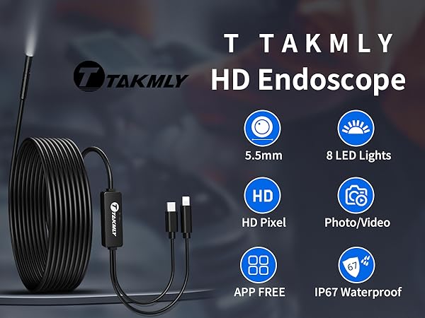 endoscope camera bore scope