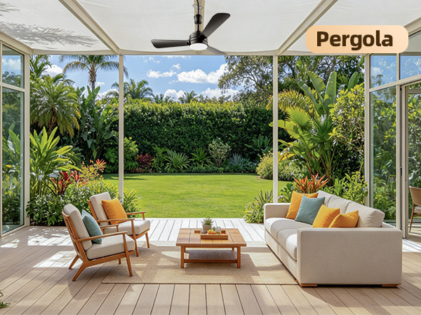 Hanging Gazebo Fan