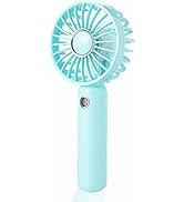 RNKRUN Mini HandHeld Portable Fan, Small Personal Battery Operated Fan Lash Fan Quiet usb Recharg...