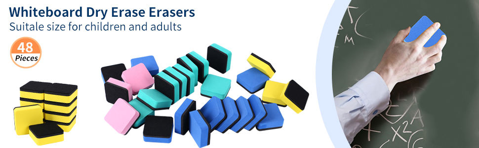 dry erase erasers