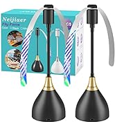 Neijiaer Fly Fans for Tables, Practical Fly Repellent Fan with Soft Blades, USB or Batteries Powe...