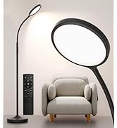 luckystyle Floor Lamp,Super Bright Dimmable LED Floor Lamps for Living Room, Custom Color Tempera...