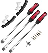 ROTATION Tire Lever Iron Tool Kit, 14.5 inch Steel, Professional Tire Changing Tools for Motorcyc...
