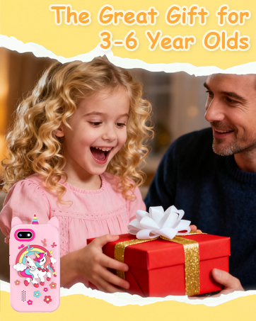 kids smart phone for 3-6 year old girls boys