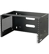 Tecmojo Wall Mount Patch Panel Bracket Network Rack for Shallow Sever IT Equipment, 14 inch Deep ...
