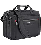 VANKEAN Laptop Briefcase Premium Laptop Case Fits Up to 17.3 Inch Business Shoulder Bag Laptop Ex...