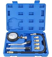 NYXOVA Compression Tester Automotive Tool Petrol, Gas Engine Compression Gauge Compression Tester...
