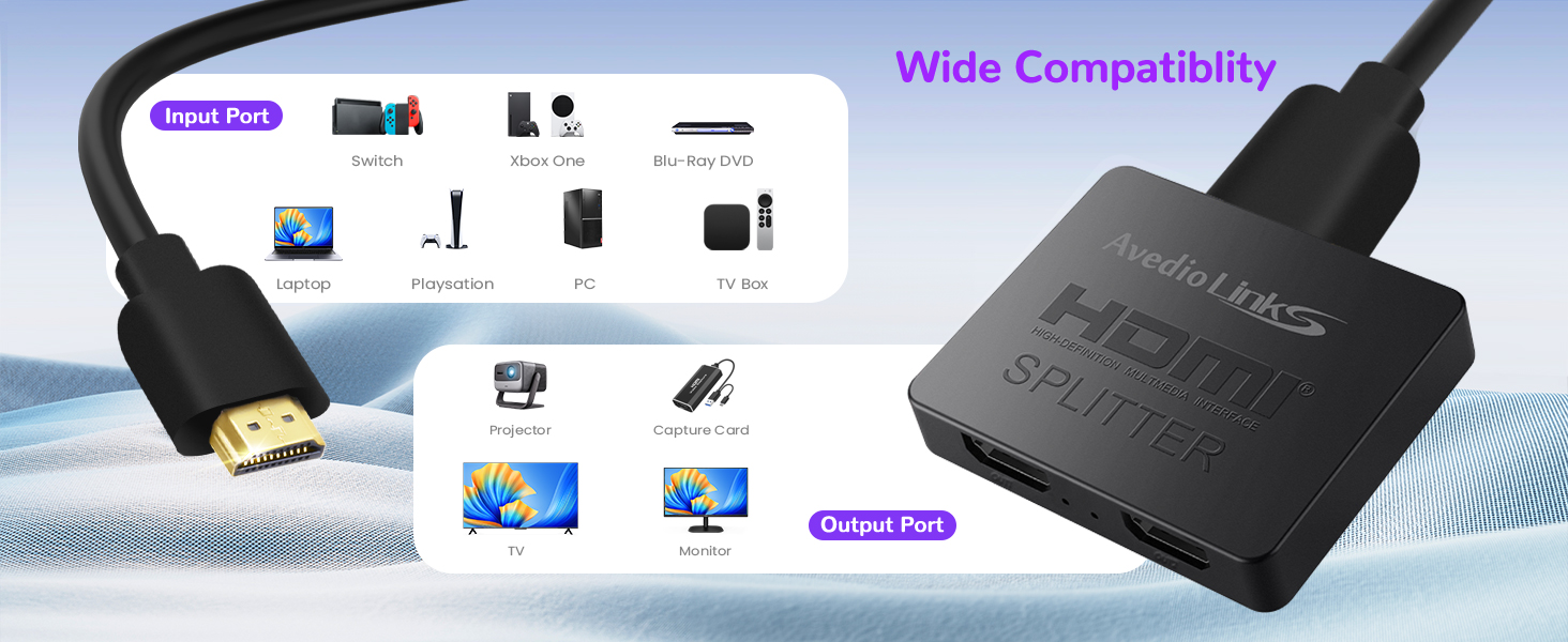 Not support Extend or audio device 