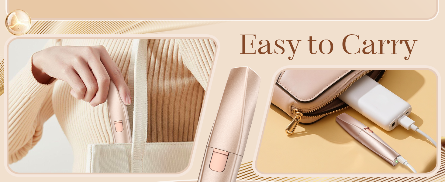 eyebrow trimmer and facial hair remover