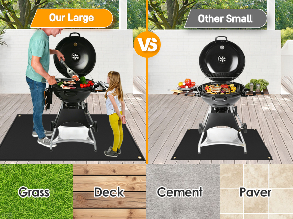 grill mats for outdoor grill