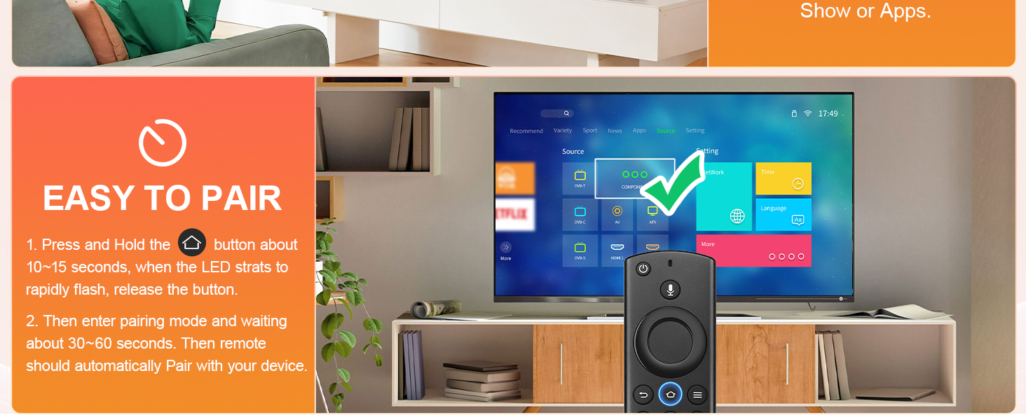  Replacement Voice Remote
