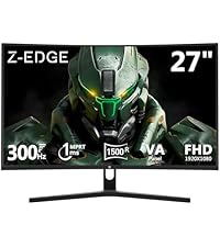 Z-Edge 24.5 inch 300Hz 280Hz 240Hz Gaming Monitor, UG25S FHD 1080p, Ultra Fast MPRT 1ms, IPS Monitor...
