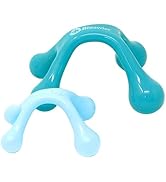 BioSwiss 2-Pack Full Body Massager, 4 Legged Pressure Point Hand Held Massage Tool for Back and N...