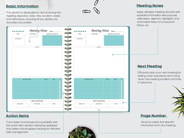 meeting notebook