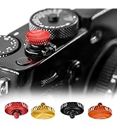 REYGEAK for Fujifilm Camera Shutter Button,4 Pcs Copper Soft Shutter Release Button,Camera Shutte...