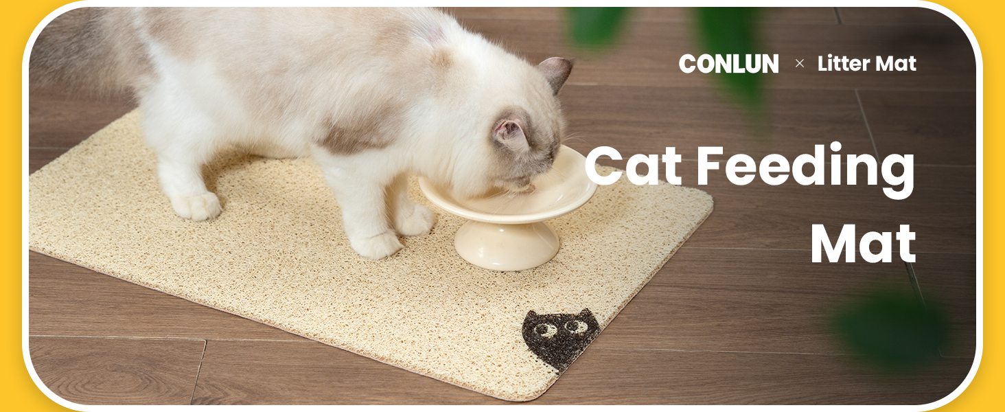 cat litter mat