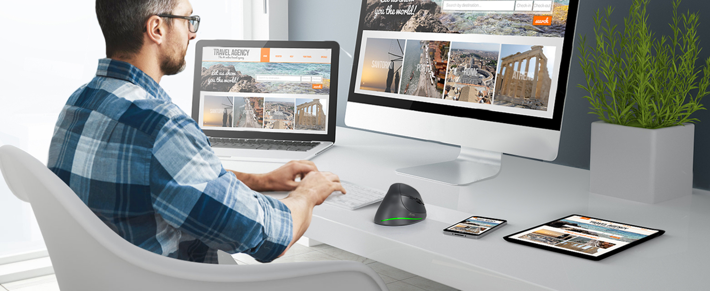 1 Mouse for 4 Devices