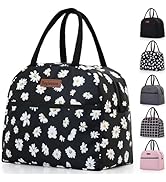 Baglemon Insulated Lunch Bag for Women Men, Lunch Containers Reusable High Capacity Lunch Tote Ba...