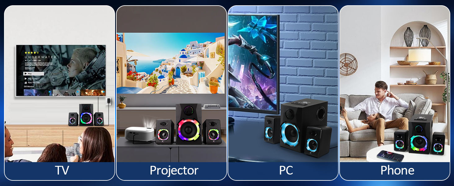 rgb computer speakers