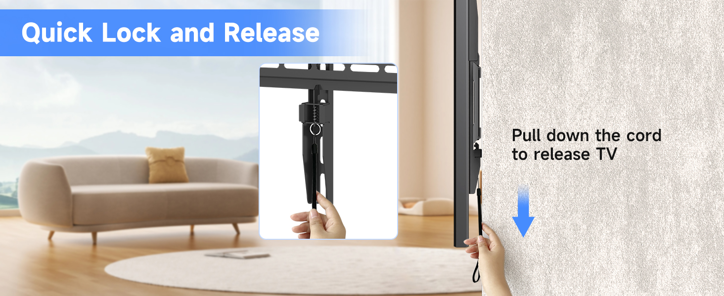 Suptek Heavy Duty Fixed TV Wall Mount