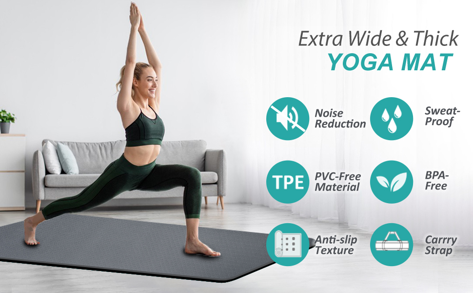 yoga mat thick