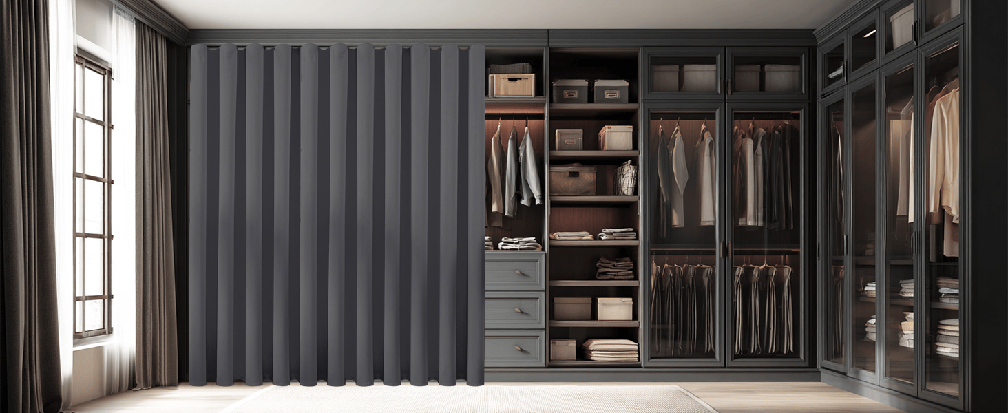 closet curtain
