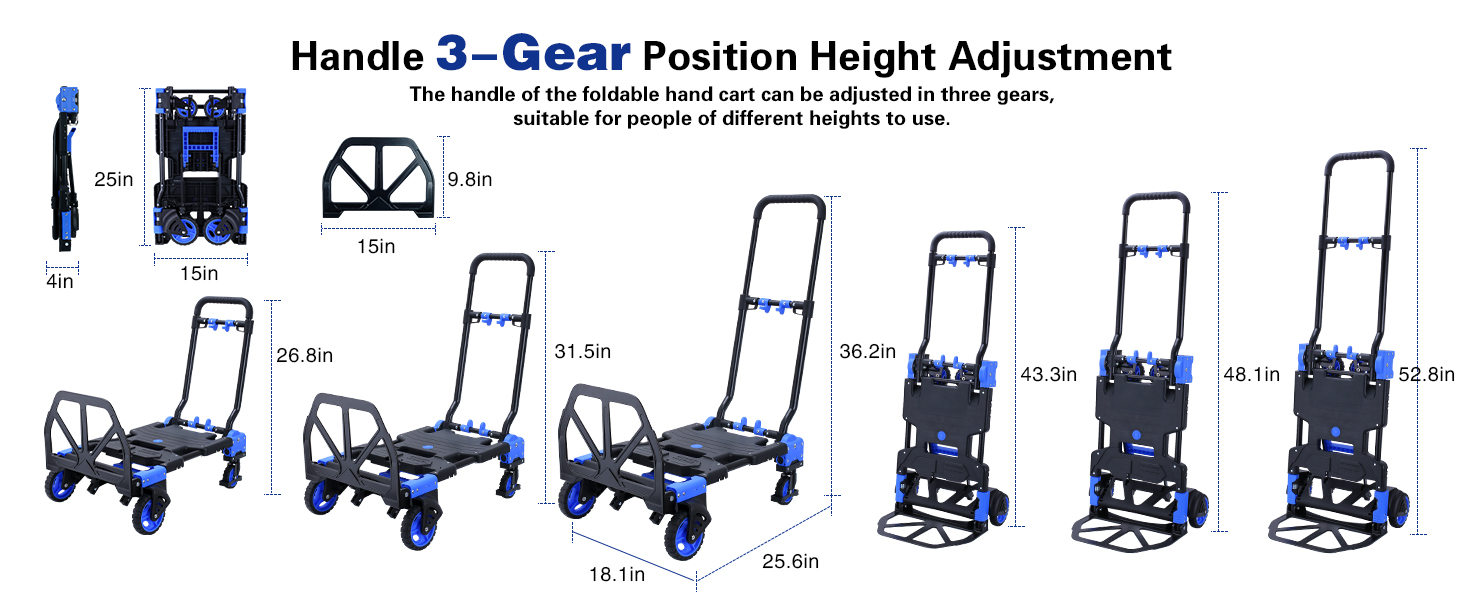 folding hand truck dolly