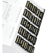 Bible Tabs for Women &amp; Men, Laminated Bible Tabs for Study Bible, Large Print Bible Tabs for Easy...