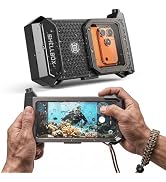 2026 Underwater Phone Case for Snorkeling, [30M Full-Depth Touchscreen] Scuba Diving Housing for ...