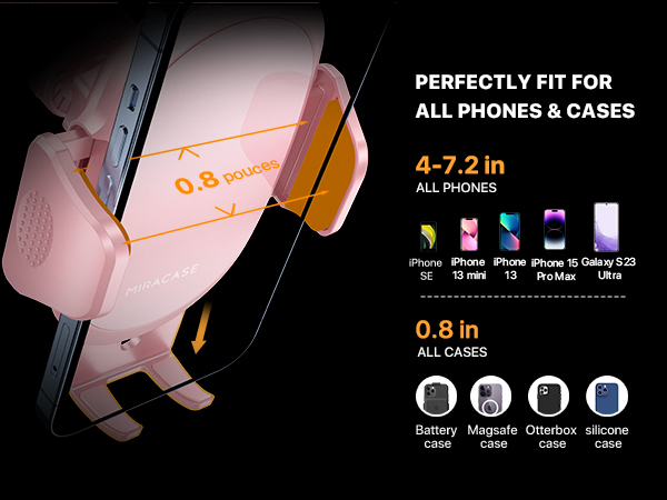 PERFECTLY FIT for ALL PHONES &amp; CASES