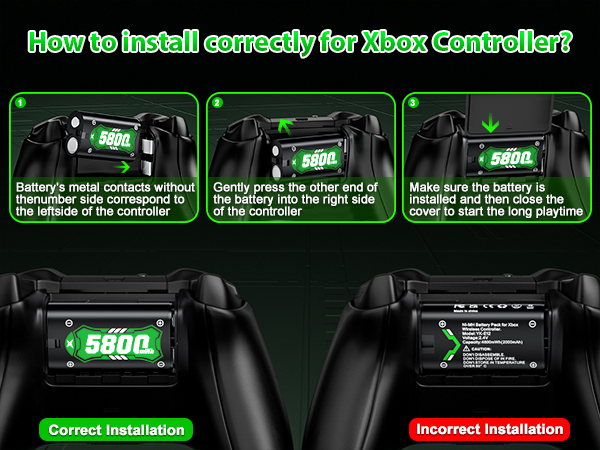 Xbox Controller Battery Pack