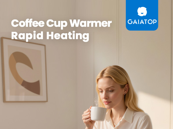Fast heating mug warmer